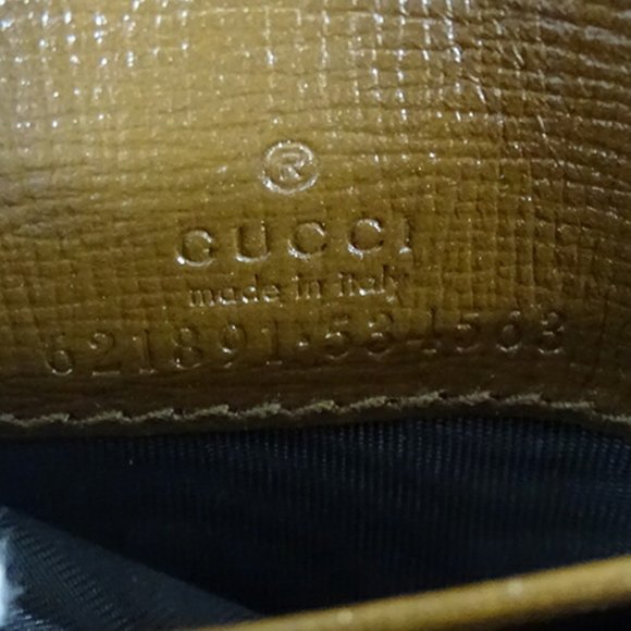 GUCCI Wallet Horsebit GG Supreme Canvas Brown 621891 - Picture 9 of 12